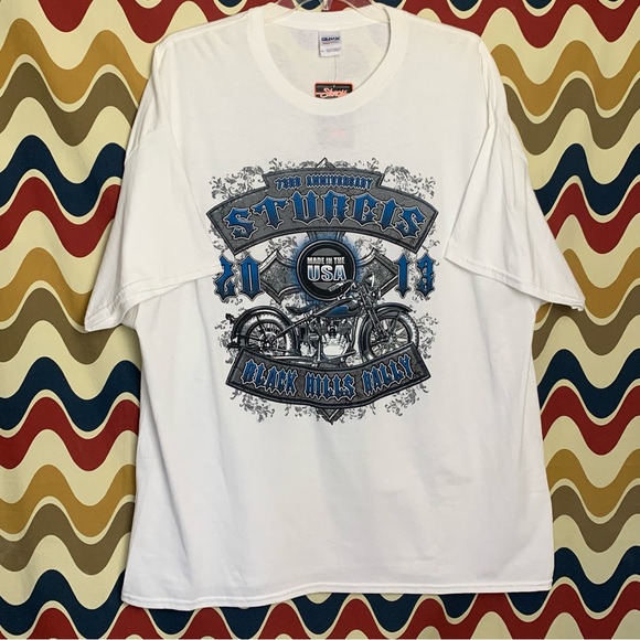 2013 Sturgis Motorcycle Rally Tshirt size 3XL NWT - Picture 1 of 5